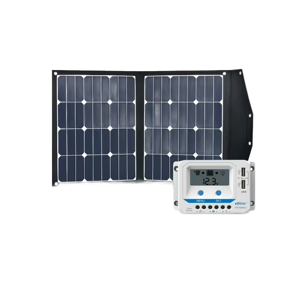 80W Foldable Portable Solar Suitcase